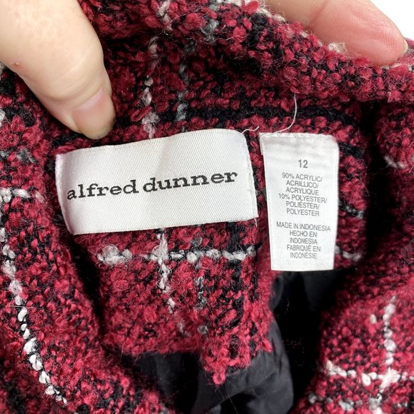 Alfred Dunner lined plaid jacket/blazer, size 12 - Picture 6 of 9